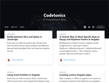 Tablet Screenshot of codetonics.com